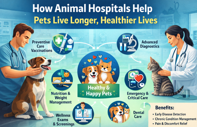 How Animal Hospitals Help Pets Live Longer, Healthier Lives