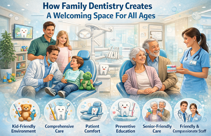 How Family Dentistry Creates A Welcoming Space For All Ages