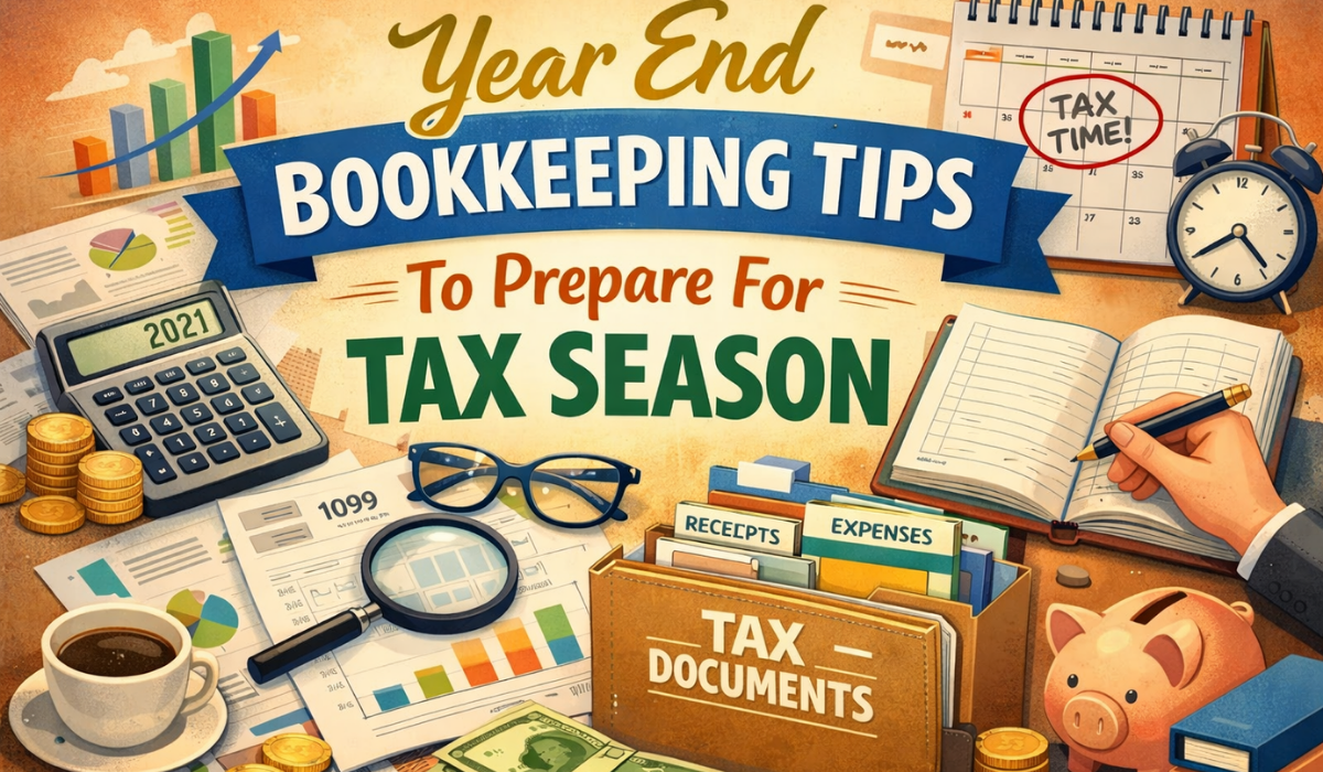 Year End Bookkeeping Tips To Prepare For Tax Season